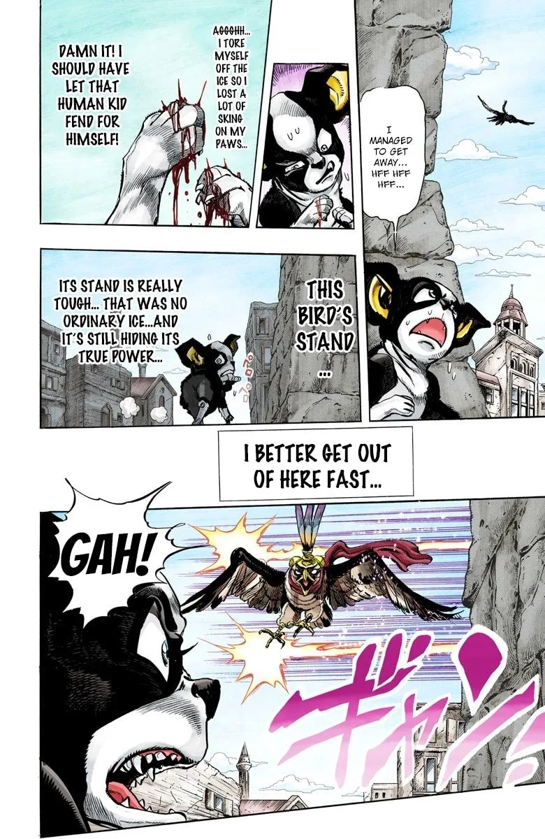 JoJo no Kimyou na Bouken Part 3: Stardust Crusaders Colored Manga — Chapter 111 — Page 10