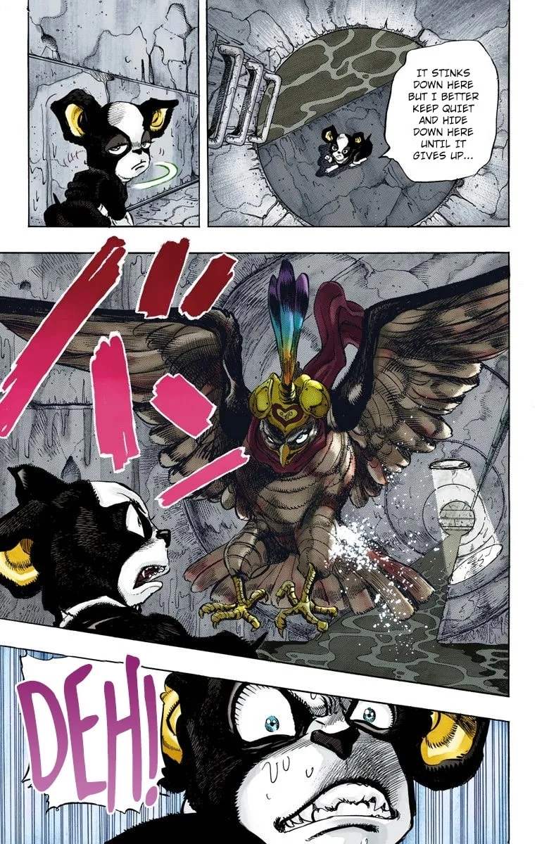 JoJo no Kimyou na Bouken Part 3: Stardust Crusaders Colored Manga — Chapter 111 — Page 15