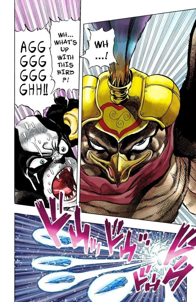 JoJo no Kimyou na Bouken Part 3: Stardust Crusaders Colored Manga — Chapter 111 — Page 16
