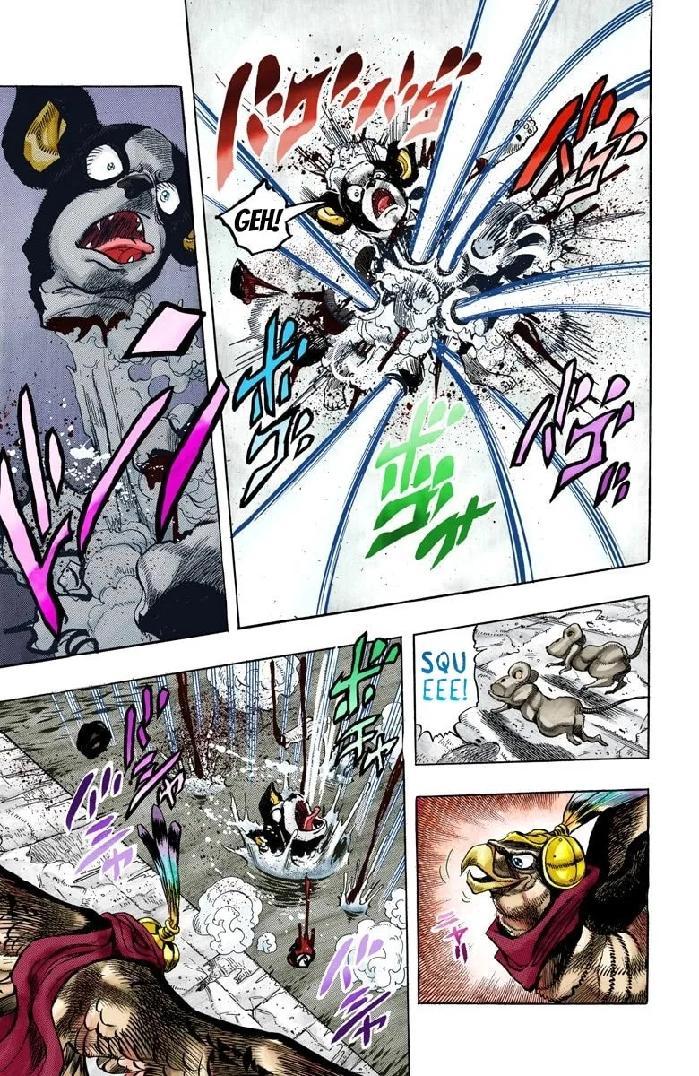 JoJo no Kimyou na Bouken Part 3: Stardust Crusaders Colored Manga — Chapter 111 — Page 17