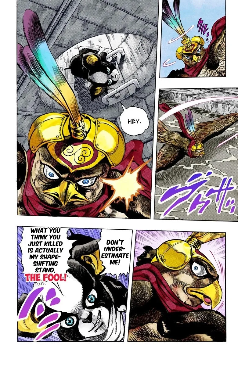 JoJo no Kimyou na Bouken Part 3: Stardust Crusaders Colored Manga — Chapter 111 — Page 18