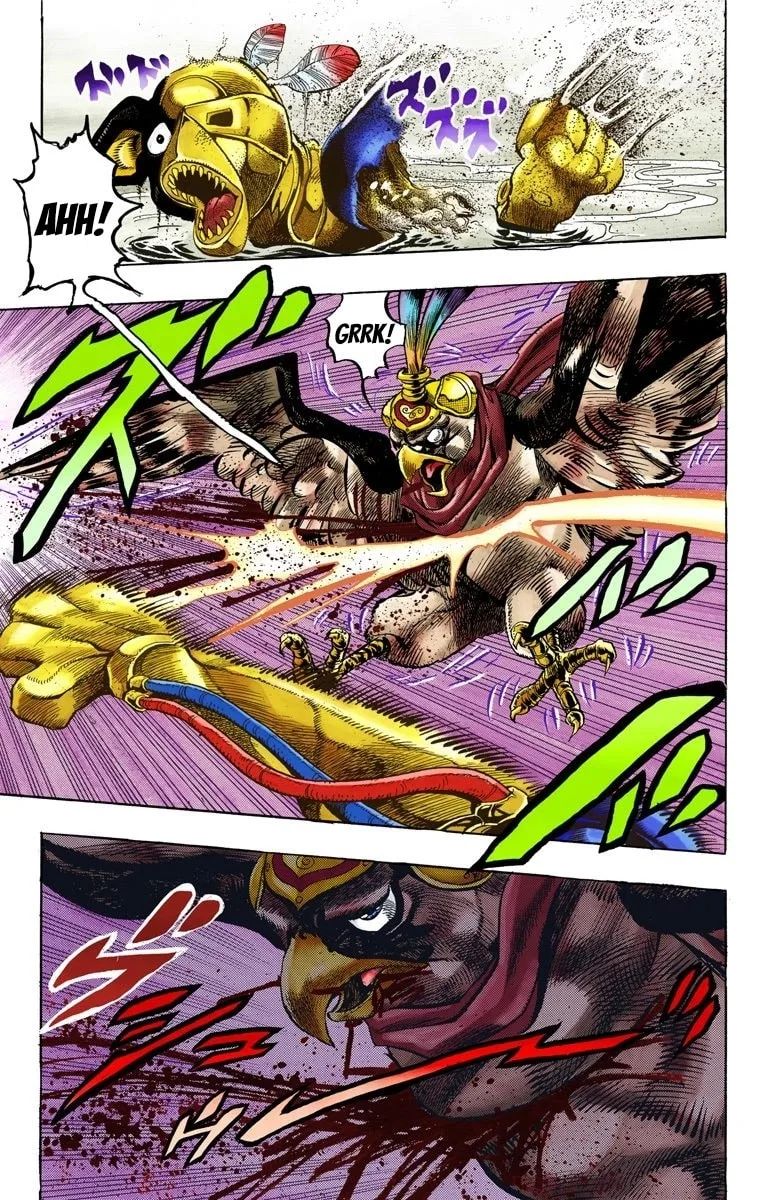 JoJo no Kimyou na Bouken Part 3: Stardust Crusaders Colored Manga — Chapter 111 — Page 19