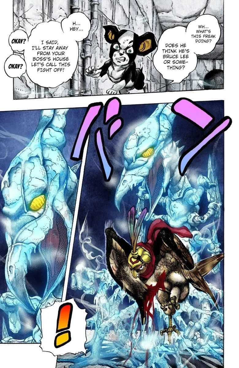 JoJo no Kimyou na Bouken Part 3: Stardust Crusaders Colored Manga — Chapter 112 — Page 6