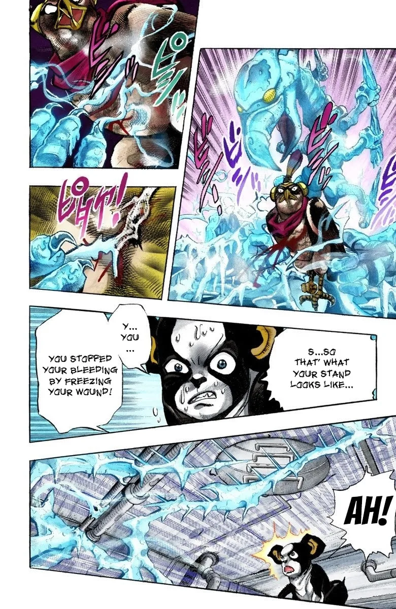 JoJo no Kimyou na Bouken Part 3: Stardust Crusaders Colored Manga — Chapter 112 — Page 7
