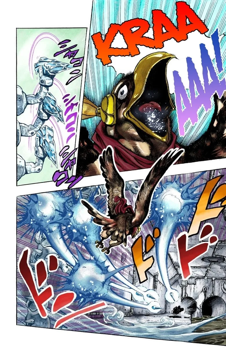 JoJo no Kimyou na Bouken Part 3: Stardust Crusaders Colored Manga — Chapter 112 — Page 9