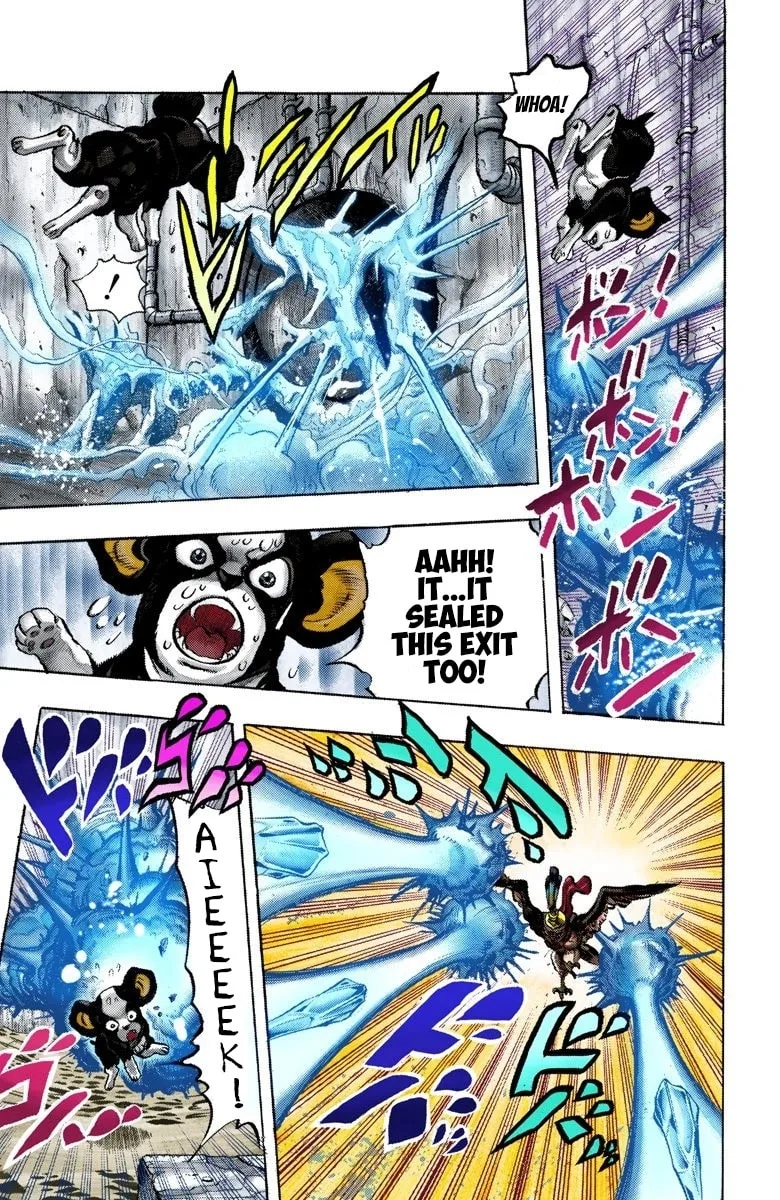 JoJo no Kimyou na Bouken Part 3: Stardust Crusaders Colored Manga — Chapter 112 — Page 10