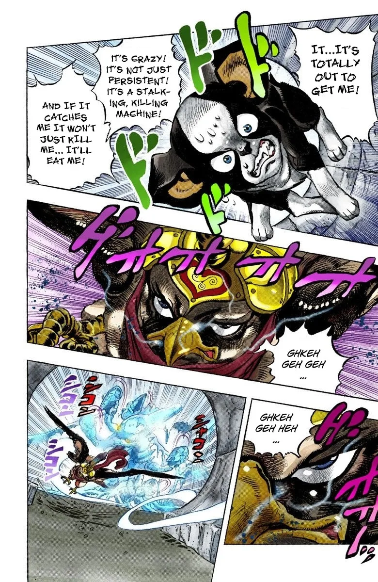 JoJo no Kimyou na Bouken Part 3: Stardust Crusaders Colored Manga — Chapter 112 — Page 11