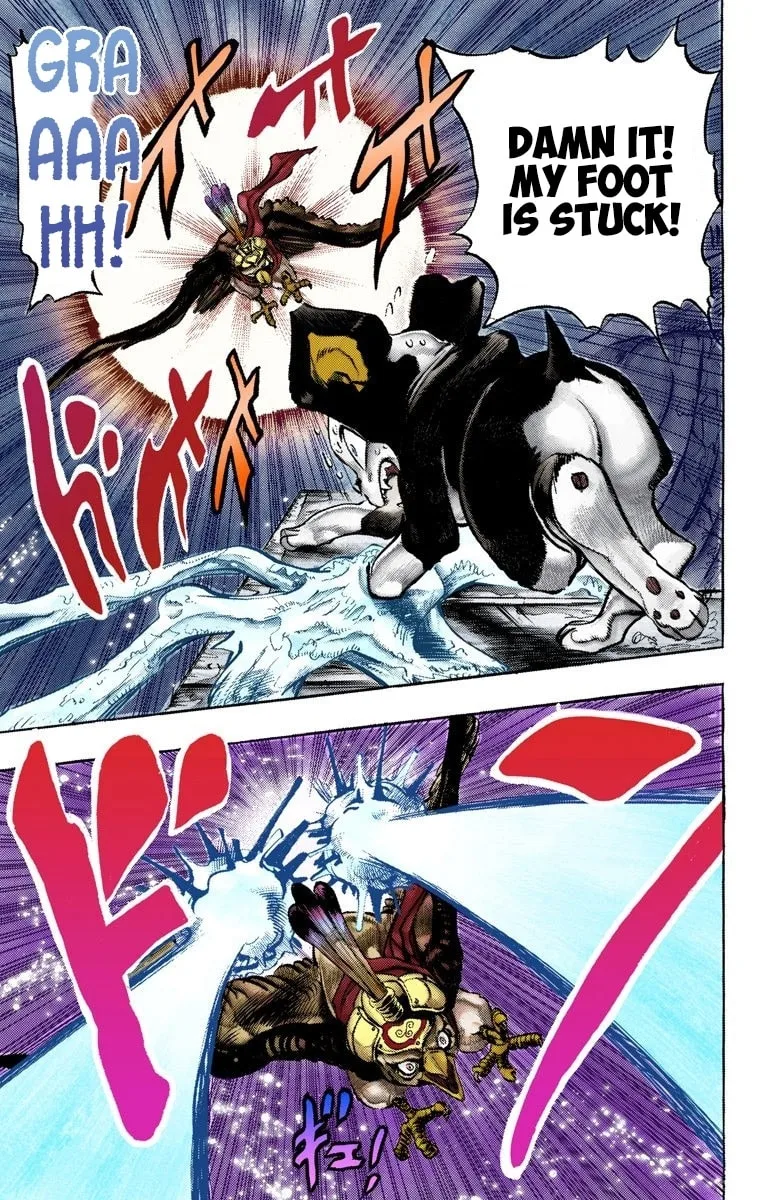 JoJo no Kimyou na Bouken Part 3: Stardust Crusaders Colored Manga — Chapter 112 — Page 14