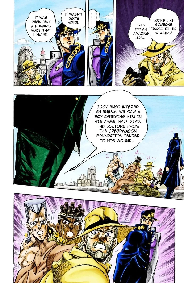 JoJo no Kimyou na Bouken Part 3: Stardust Crusaders Colored Manga — Chapter 114 — Page 4
