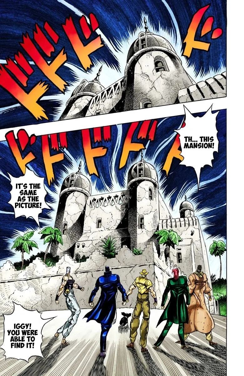 JoJo no Kimyou na Bouken Part 3: Stardust Crusaders Colored Manga — Chapter 114 — Page 11