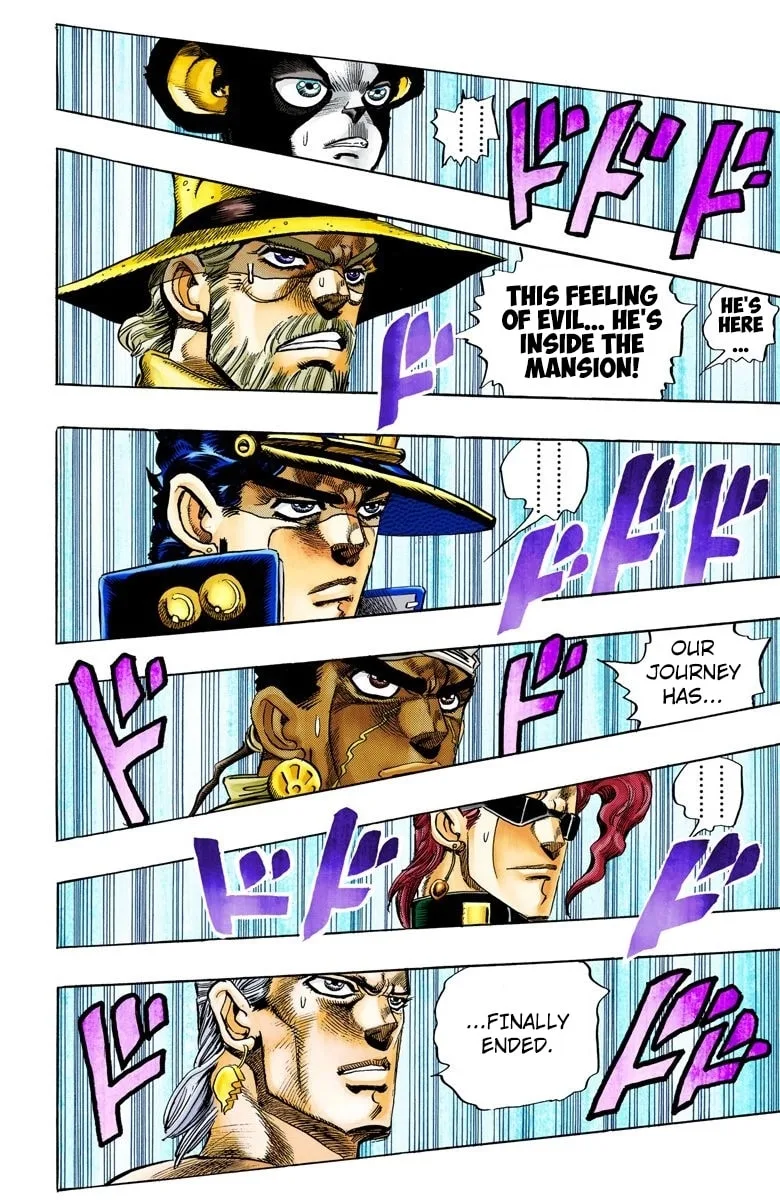 JoJo no Kimyou na Bouken Part 3: Stardust Crusaders Colored Manga — Chapter 114 — Page 12