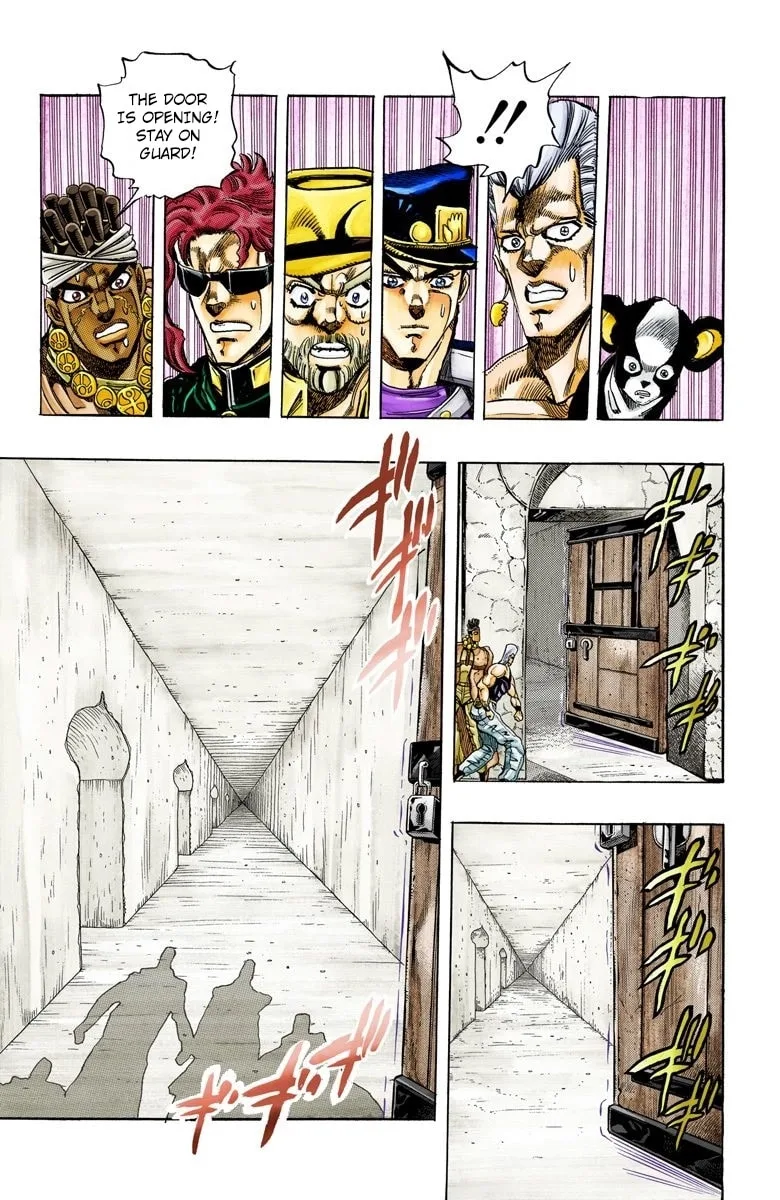 JoJo no Kimyou na Bouken Part 3: Stardust Crusaders Colored Manga — Chapter 114 — Page 15