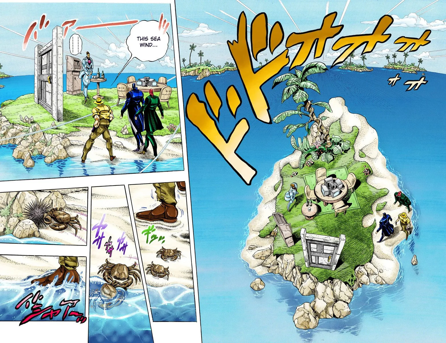 JoJo no Kimyou na Bouken Part 3: Stardust Crusaders Colored Manga — Chapter 116 — Page 4