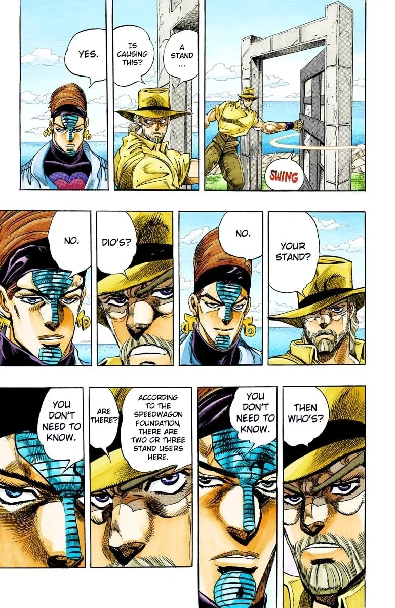 JoJo no Kimyou na Bouken Part 3: Stardust Crusaders Colored Manga — Chapter 116 — Page 6