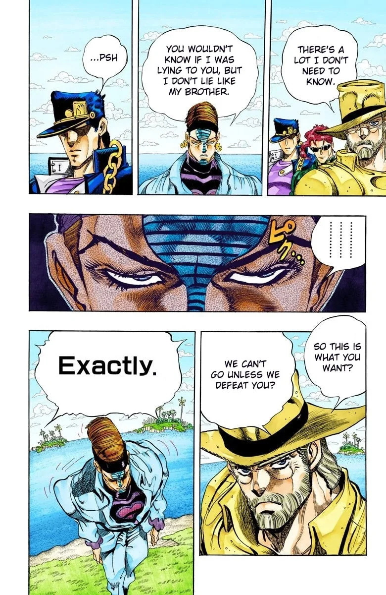 JoJo no Kimyou na Bouken Part 3: Stardust Crusaders Colored Manga — Chapter 116 — Page 7