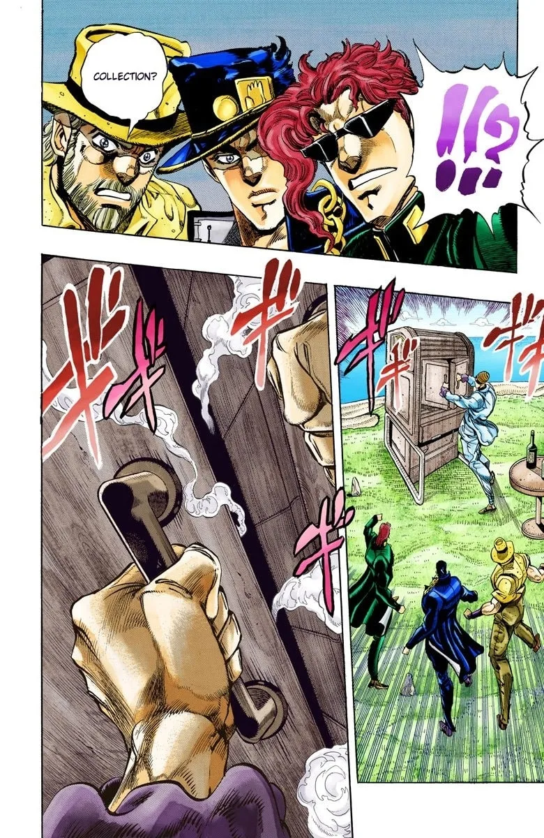 JoJo no Kimyou na Bouken Part 3: Stardust Crusaders Colored Manga — Chapter 116 — Page 9