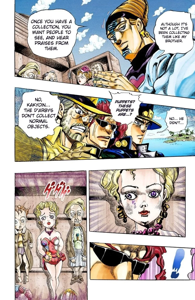 JoJo no Kimyou na Bouken Part 3: Stardust Crusaders Colored Manga — Chapter 116 — Page 11