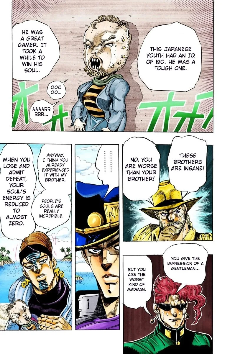 JoJo no Kimyou na Bouken Part 3: Stardust Crusaders Colored Manga — Chapter 116 — Page 16