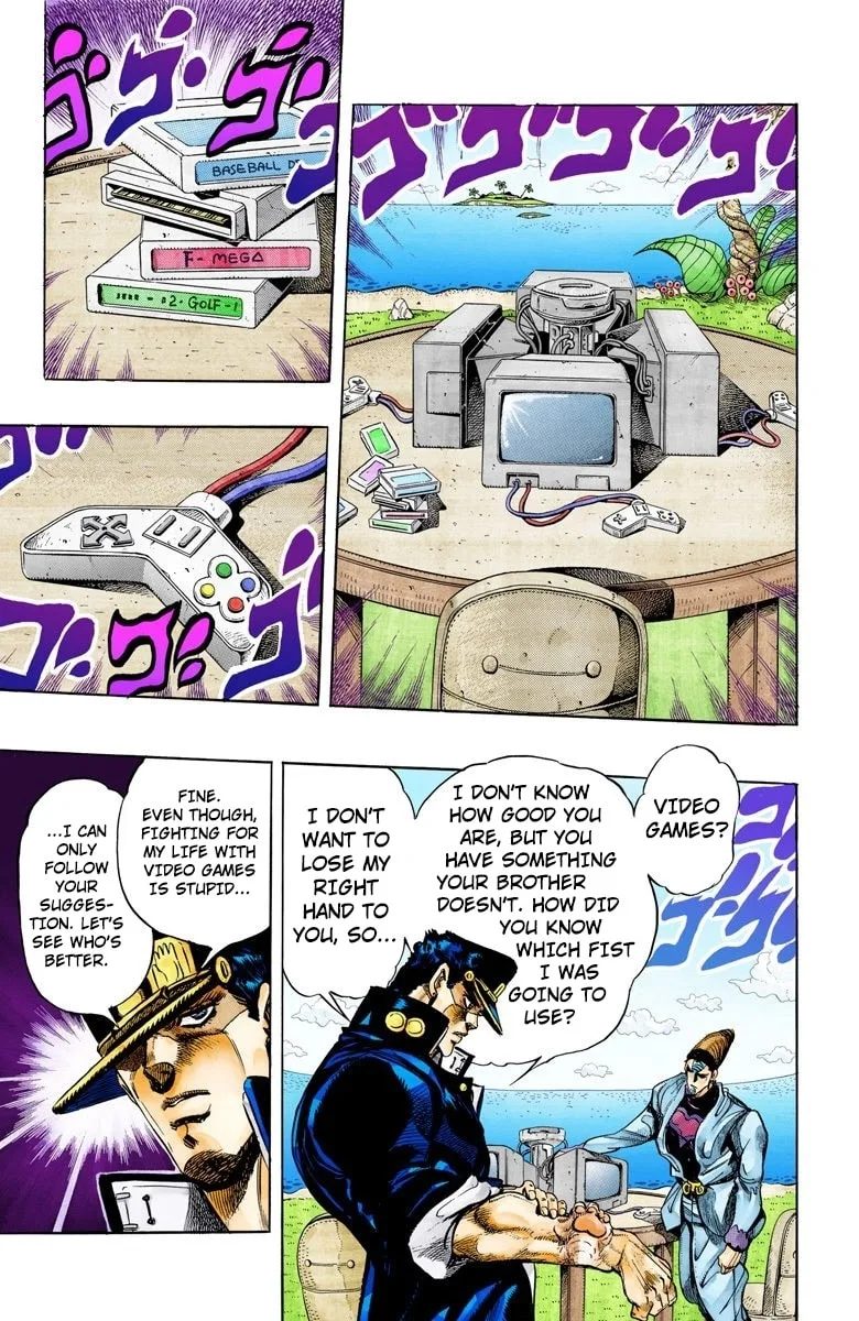 JoJo no Kimyou na Bouken Part 3: Stardust Crusaders Colored Manga — Chapter 117 — Page 3