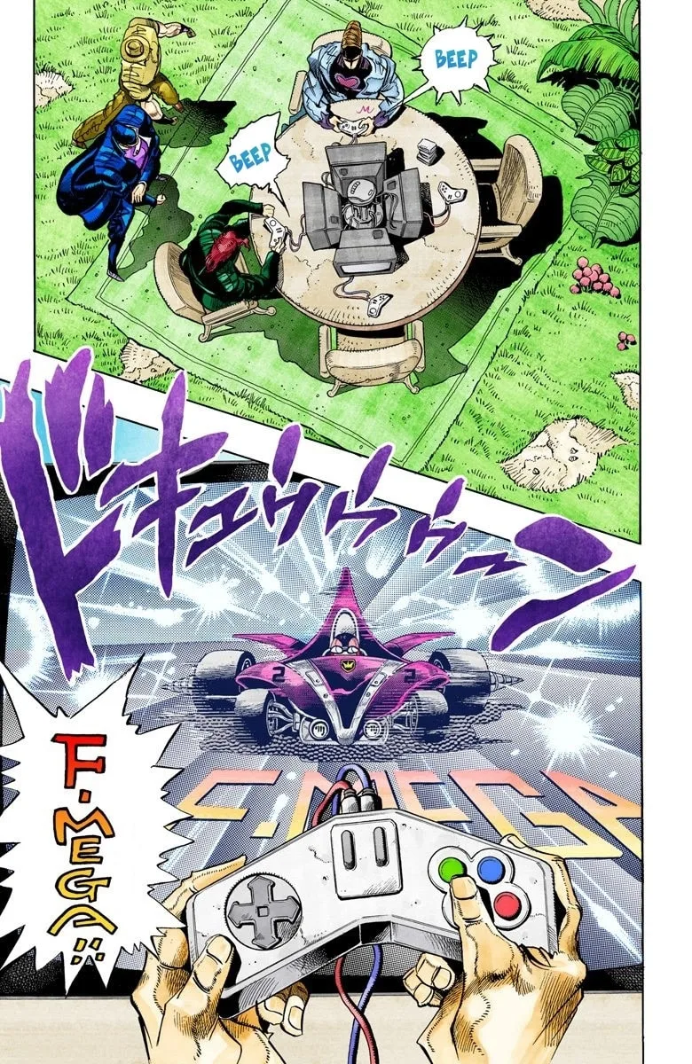 JoJo no Kimyou na Bouken Part 3: Stardust Crusaders Colored Manga — Chapter 117 — Page 7