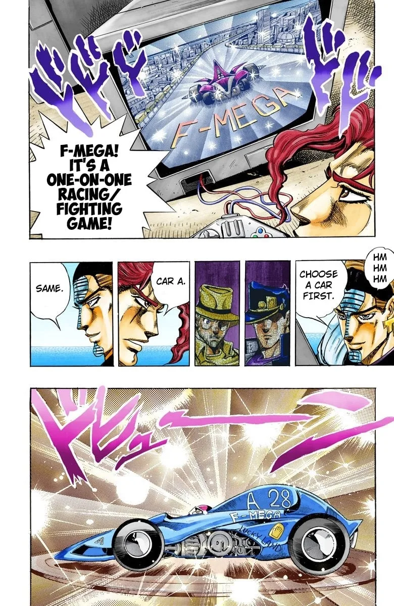 JoJo no Kimyou na Bouken Part 3: Stardust Crusaders Colored Manga — Chapter 117 — Page 8