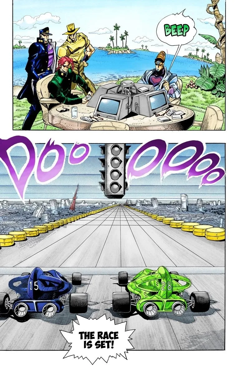 JoJo no Kimyou na Bouken Part 3: Stardust Crusaders Colored Manga — Chapter 117 — Page 11