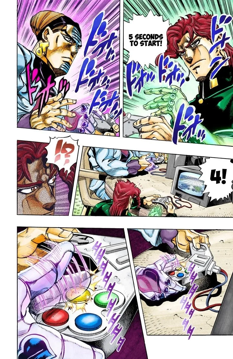 JoJo no Kimyou na Bouken Part 3: Stardust Crusaders Colored Manga — Chapter 117 — Page 12