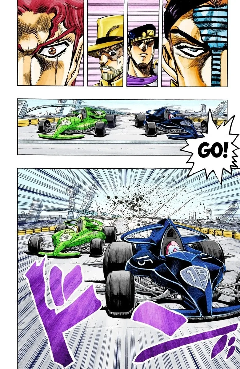 JoJo no Kimyou na Bouken Part 3: Stardust Crusaders Colored Manga — Chapter 117 — Page 14