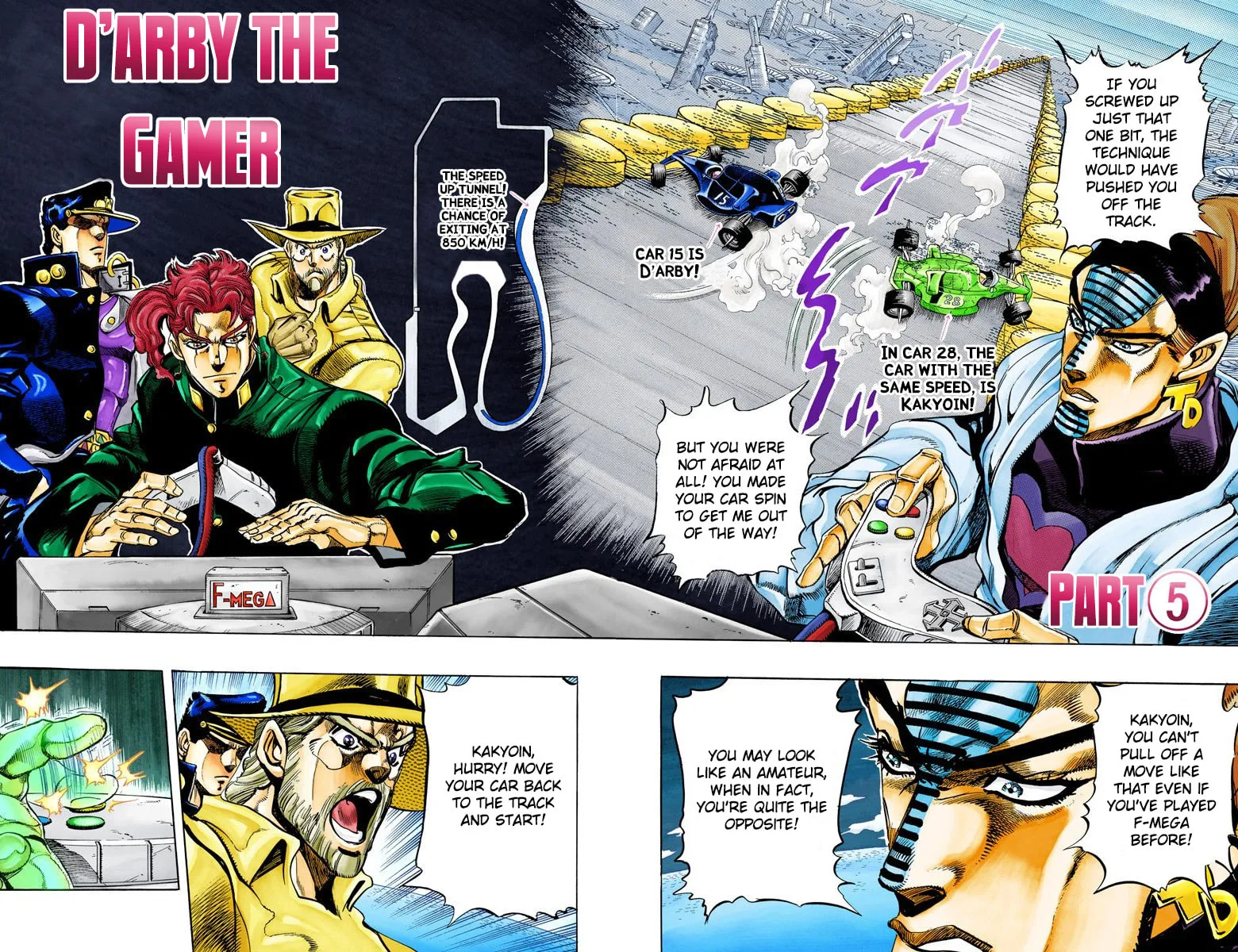JoJo no Kimyou na Bouken Part 3: Stardust Crusaders Colored Manga — Chapter 118 — Page 1