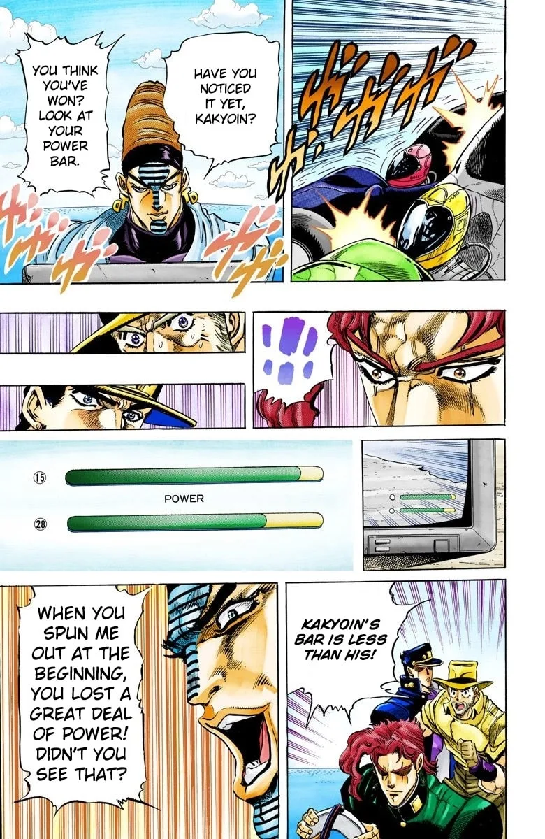 JoJo no Kimyou na Bouken Part 3: Stardust Crusaders Colored Manga — Chapter 118 — Page 15
