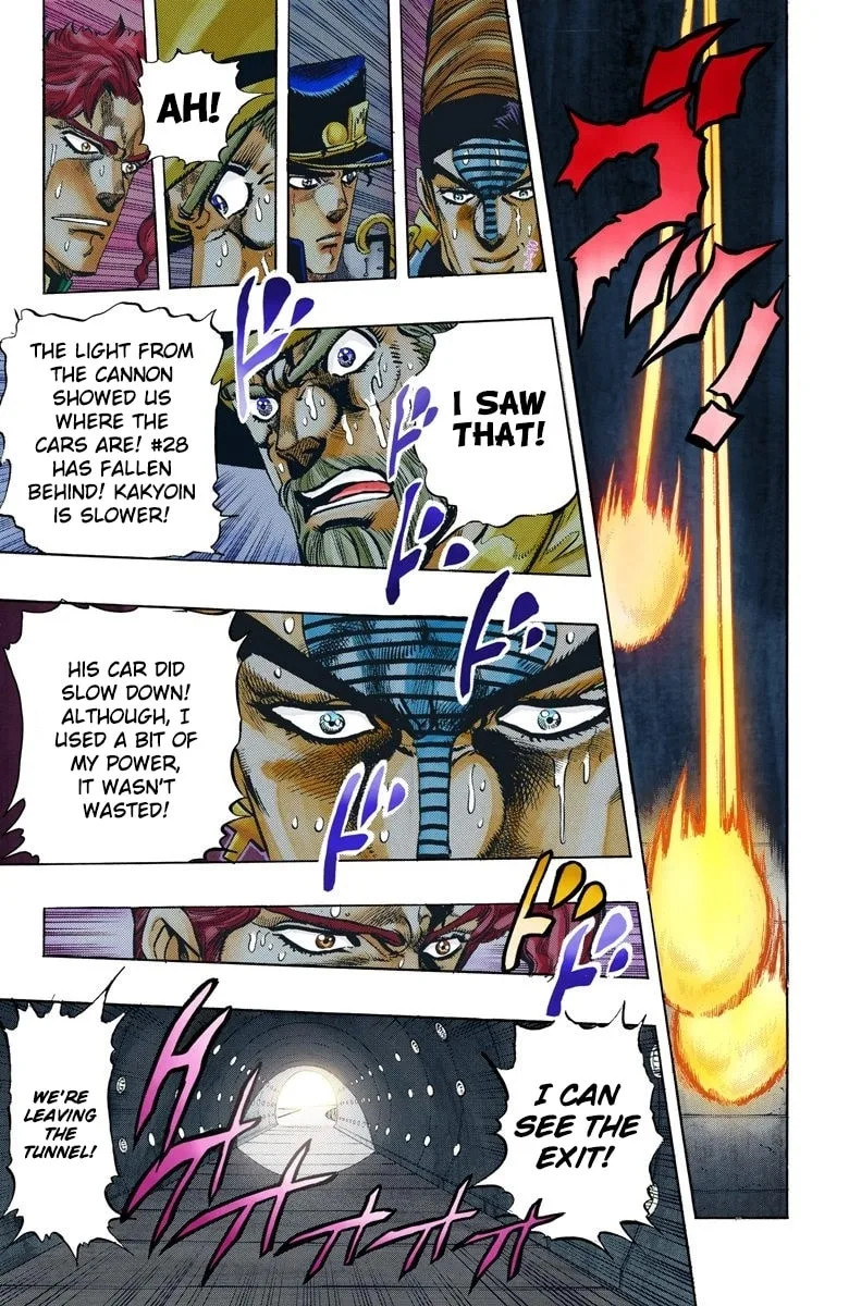 JoJo no Kimyou na Bouken Part 3: Stardust Crusaders Colored Manga — Chapter 119 — Page 9