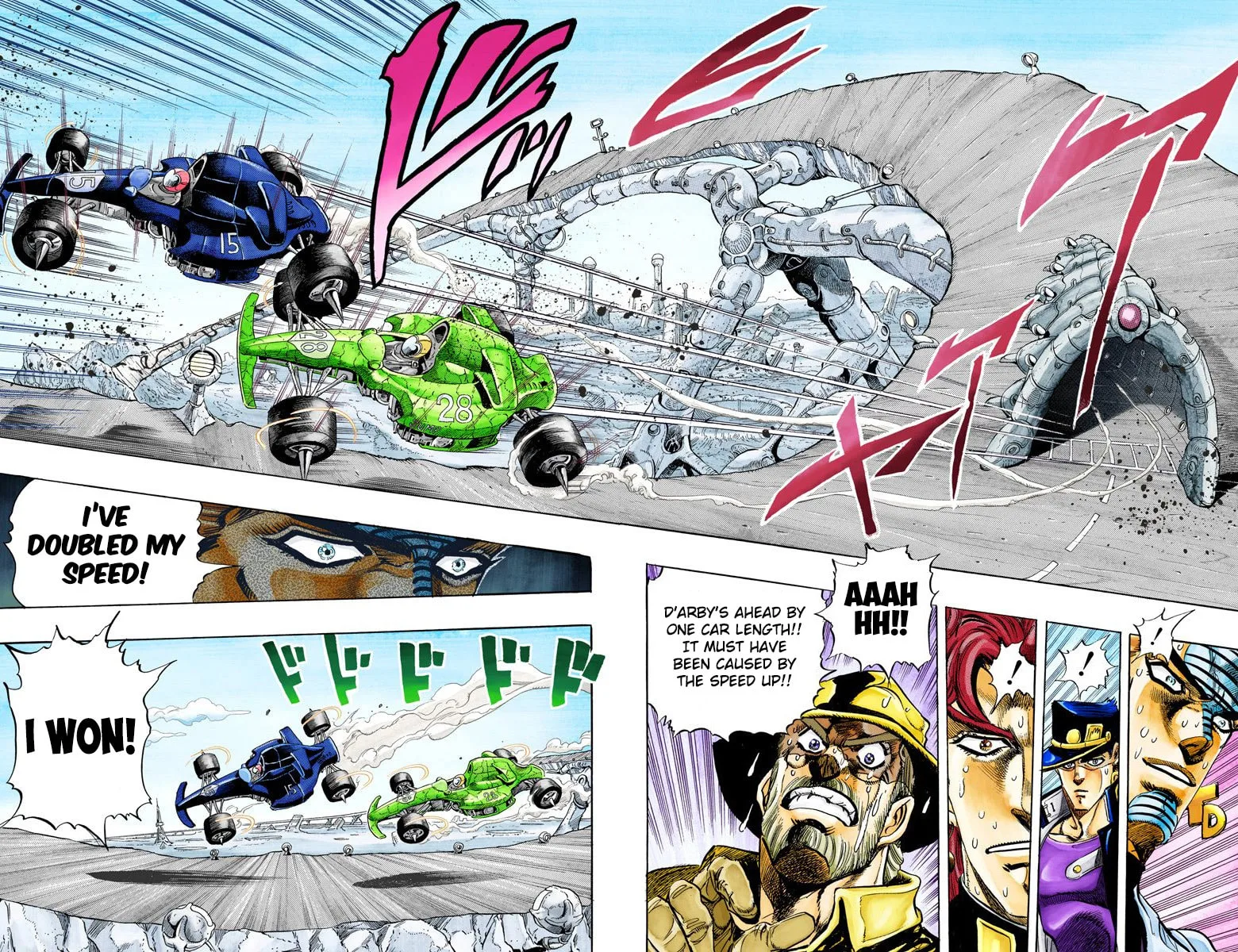 JoJo no Kimyou na Bouken Part 3: Stardust Crusaders Colored Manga — Chapter 119 — Page 10