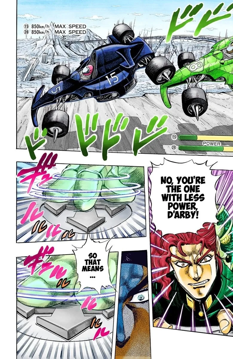 JoJo no Kimyou na Bouken Part 3: Stardust Crusaders Colored Manga — Chapter 119 — Page 11