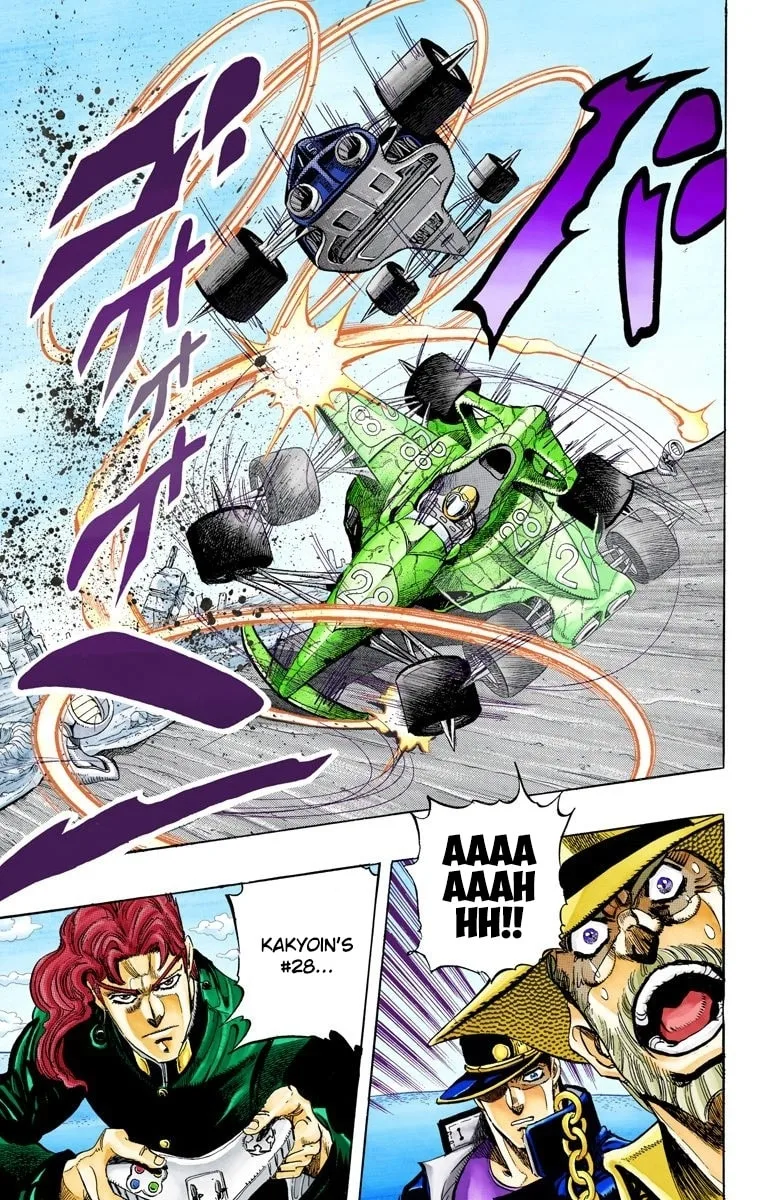 JoJo no Kimyou na Bouken Part 3: Stardust Crusaders Colored Manga — Chapter 119 — Page 12
