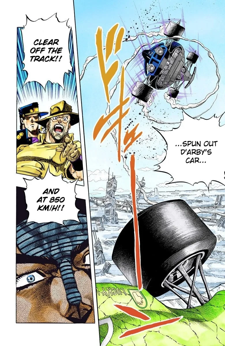 JoJo no Kimyou na Bouken Part 3: Stardust Crusaders Colored Manga — Chapter 119 — Page 13