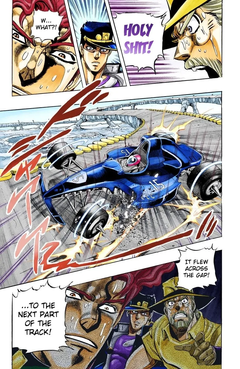JoJo no Kimyou na Bouken Part 3: Stardust Crusaders Colored Manga — Chapter 119 — Page 16