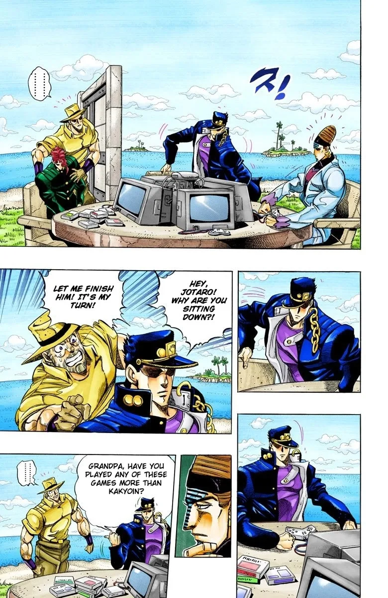 JoJo no Kimyou na Bouken Part 3: Stardust Crusaders Colored Manga — Chapter 120 — Page 5