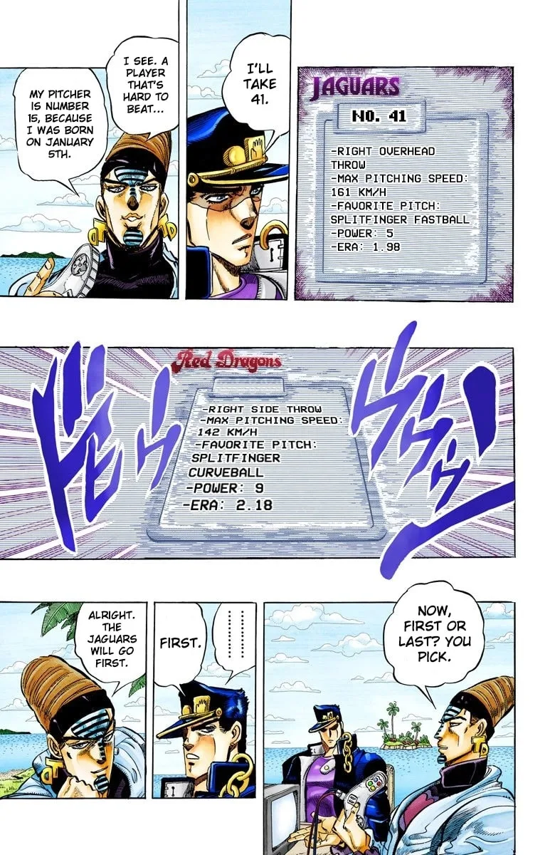 JoJo no Kimyou na Bouken Part 3: Stardust Crusaders Colored Manga — Chapter 120 — Page 11