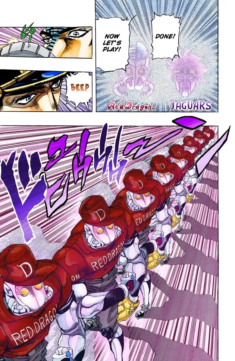 JoJo no Kimyou na Bouken Part 3: Stardust Crusaders Colored Manga — Chapter 120 — Page 13