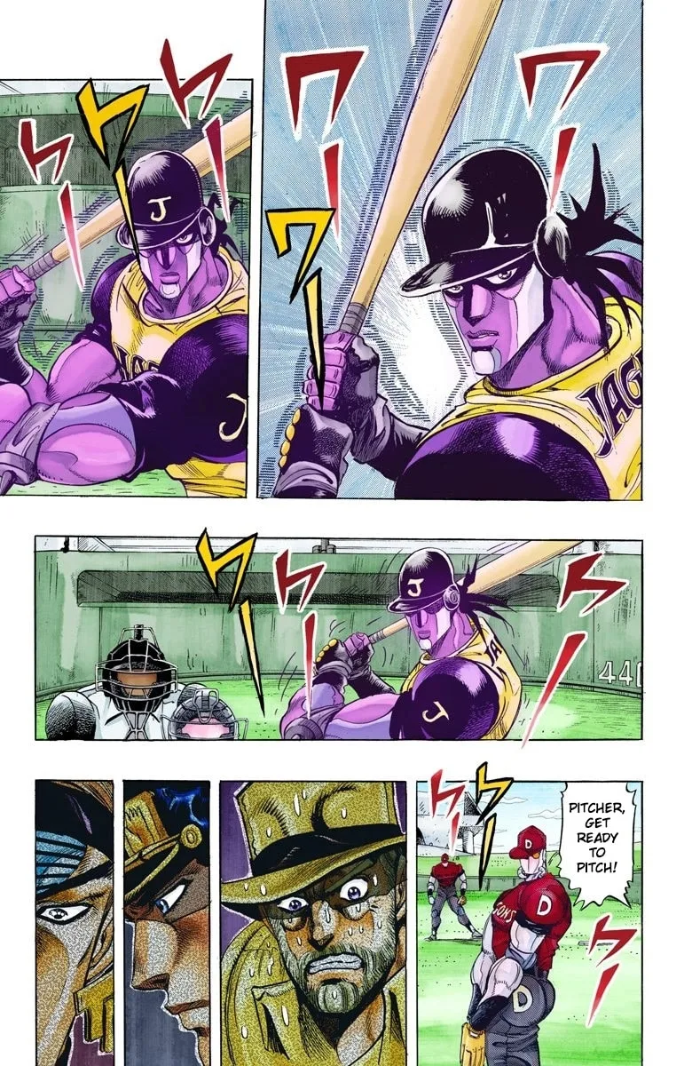 JoJo no Kimyou na Bouken Part 3: Stardust Crusaders Colored Manga — Chapter 120 — Page 15