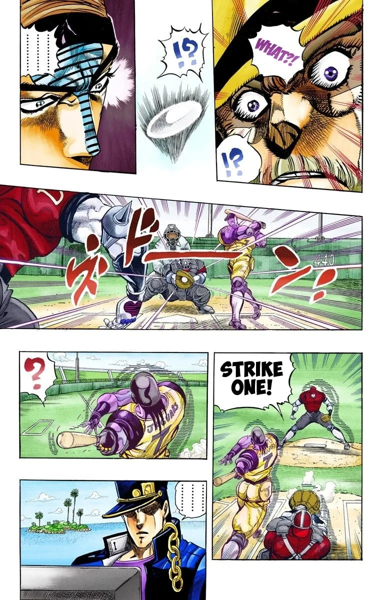 JoJo no Kimyou na Bouken Part 3: Stardust Crusaders Colored Manga — Chapter 120 — Page 17