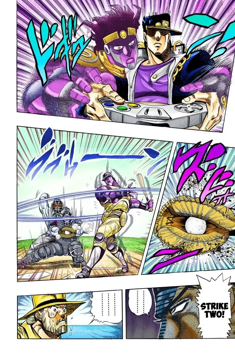 JoJo no Kimyou na Bouken Part 3: Stardust Crusaders Colored Manga — Chapter 121 — Page 3