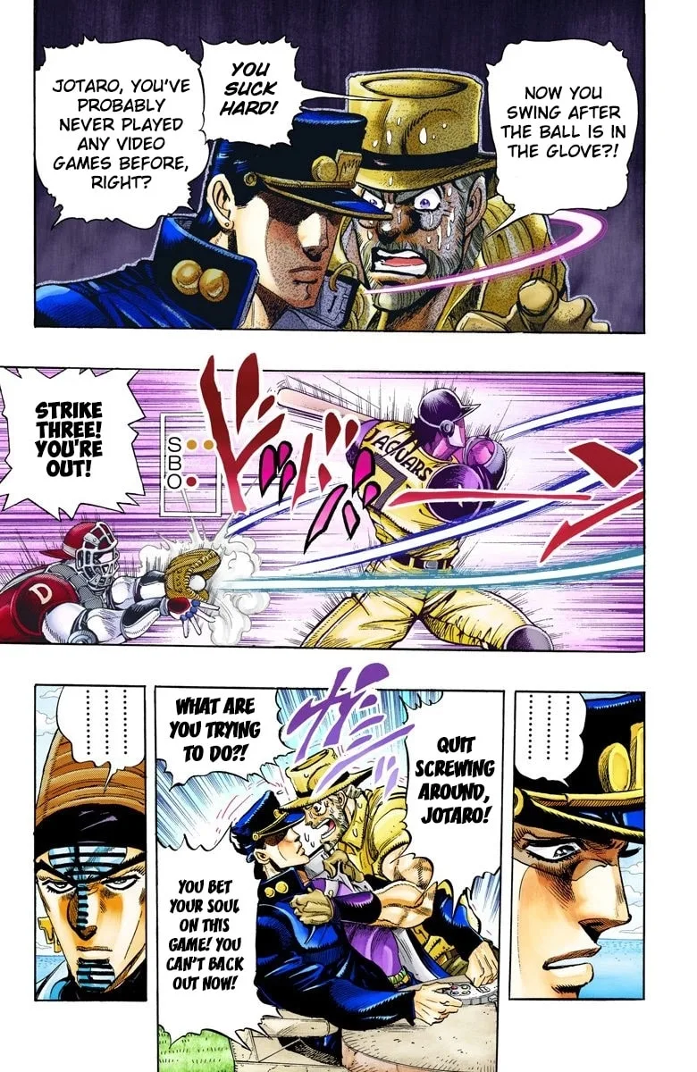 JoJo no Kimyou na Bouken Part 3: Stardust Crusaders Colored Manga — Chapter 121 — Page 4