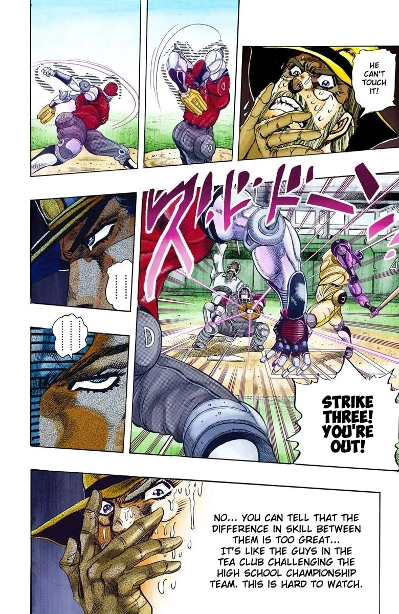 JoJo no Kimyou na Bouken Part 3: Stardust Crusaders Colored Manga — Chapter 121 — Page 9