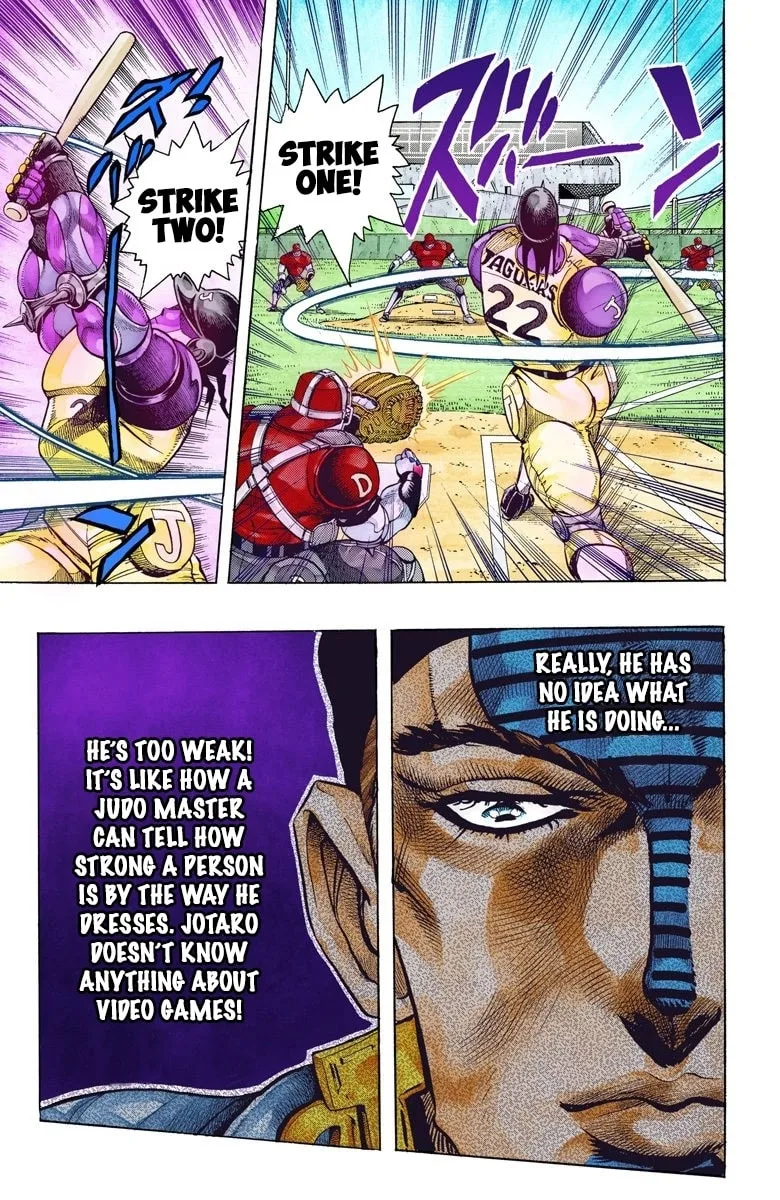 JoJo no Kimyou na Bouken Part 3: Stardust Crusaders Colored Manga — Chapter 121 — Page 10