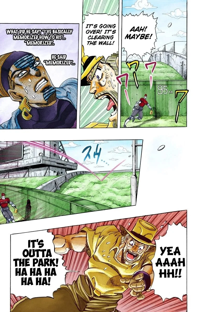 JoJo no Kimyou na Bouken Part 3: Stardust Crusaders Colored Manga — Chapter 121 — Page 16