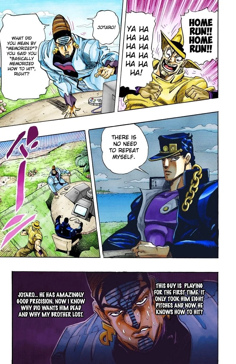 JoJo no Kimyou na Bouken Part 3: Stardust Crusaders Colored Manga — Chapter 121 — Page 18