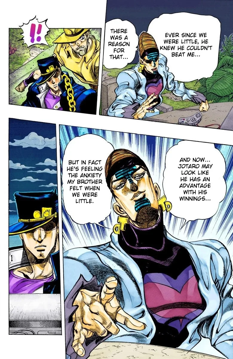 JoJo no Kimyou na Bouken Part 3: Stardust Crusaders Colored Manga — Chapter 122 — Page 6