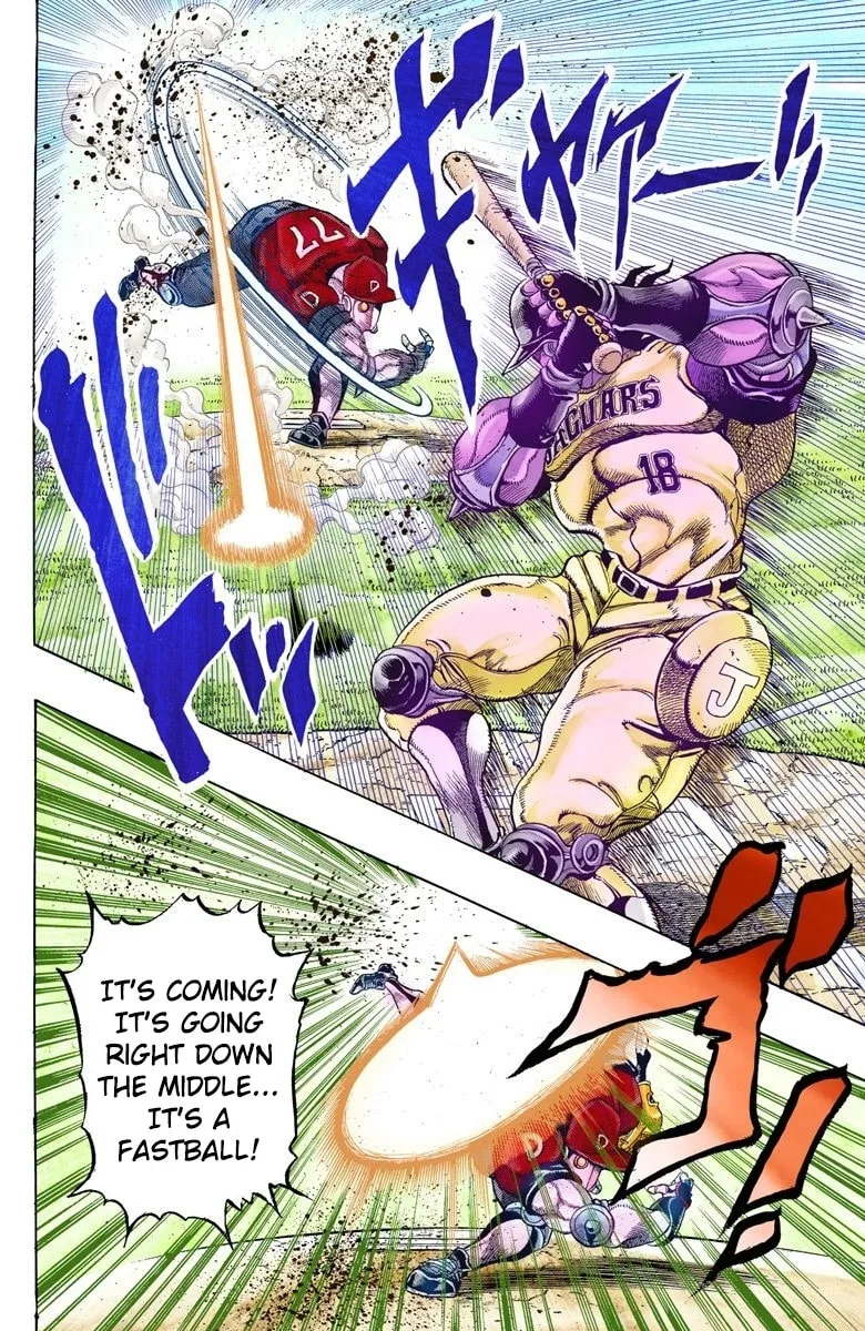 JoJo no Kimyou na Bouken Part 3: Stardust Crusaders Colored Manga — Chapter 122 — Page 9