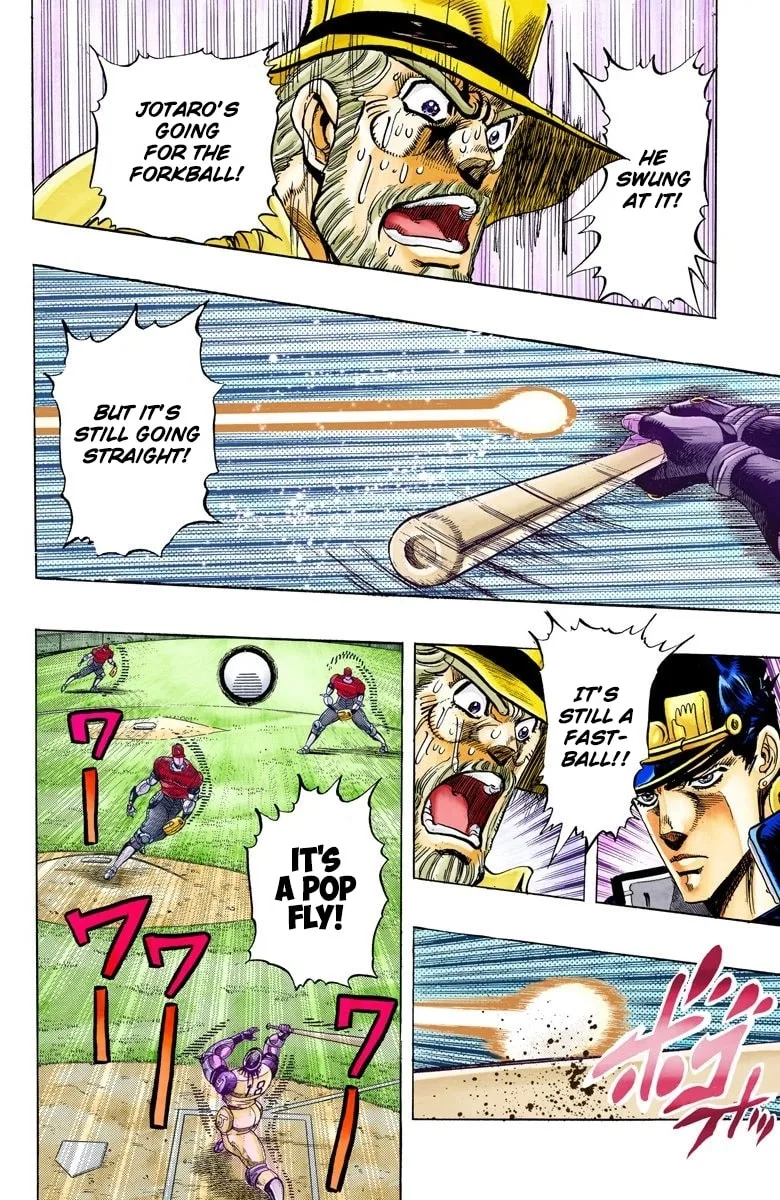 JoJo no Kimyou na Bouken Part 3: Stardust Crusaders Colored Manga — Chapter 122 — Page 11